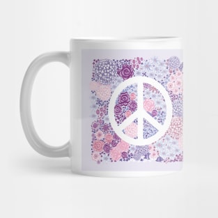 Peace and love Mug